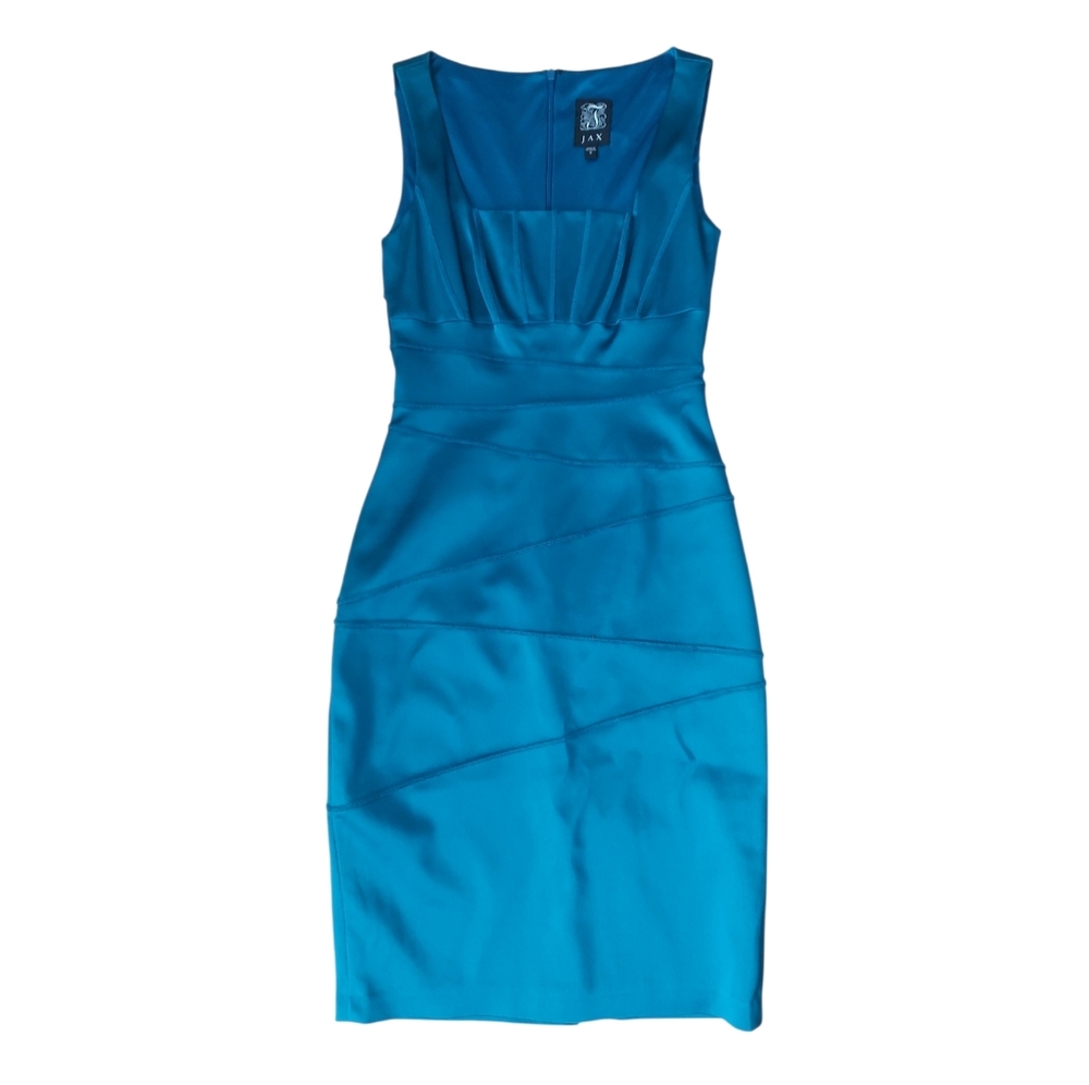 Jax Blue Silky Dress